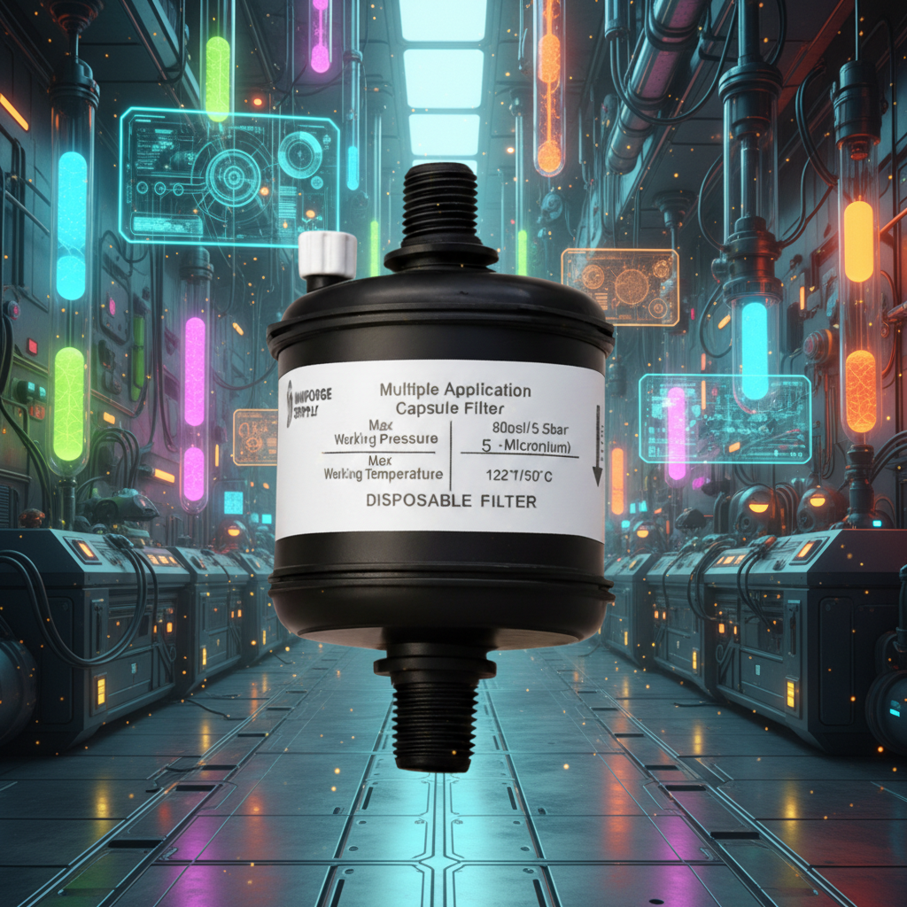 Hydrophilic Ultra-Violet Protection Black Capsule Filter (PVDF)