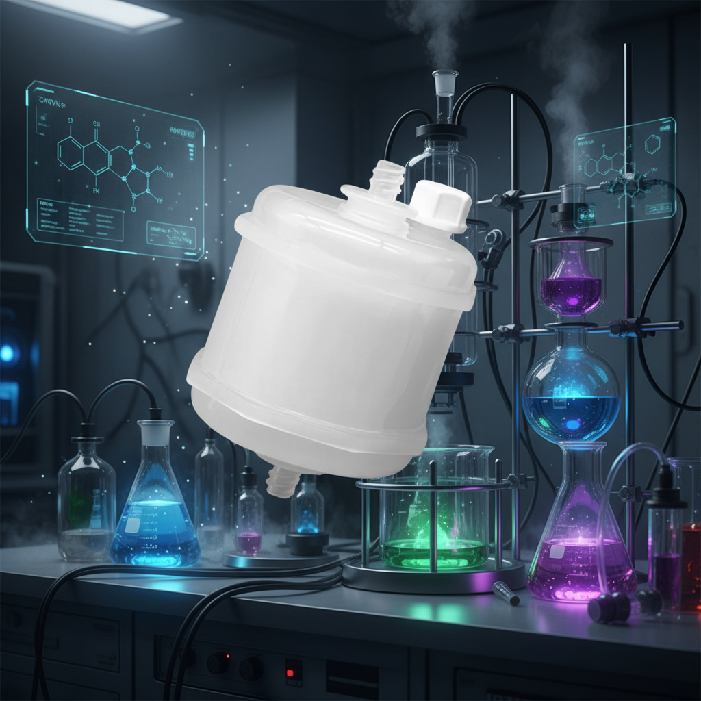 Luer Lock White Capsule Filter 5 & 10 Micron/UM