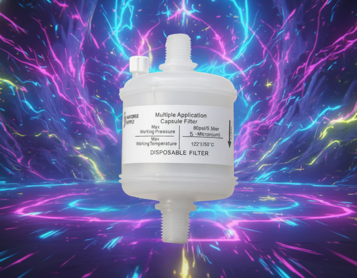 Hydrophilic White Capsule Filter (NYLON)