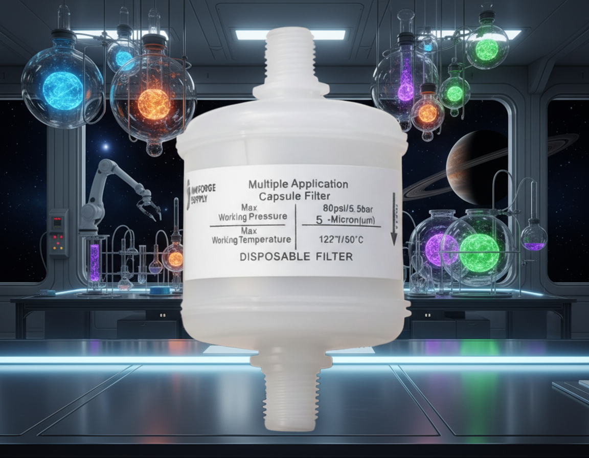 Hydrophilic White Capsule Filter (PES)