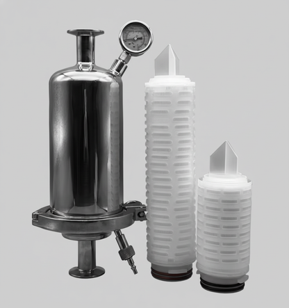 Sanitary Stainless Steel Ventilation Filter Housing