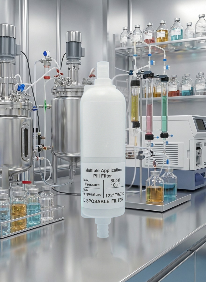 Hydrophilic Biopharmaceutical Pill Filter (PES)
