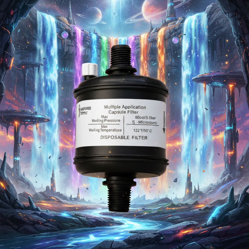 Hydrophilic Ultra-Violet Protection Black Capsule Filter (PVDF)