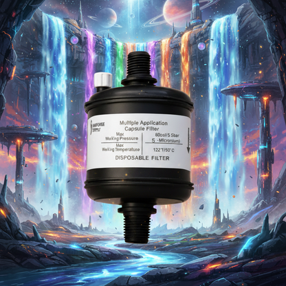 Hydrophilic Ultra-Violet Protection Black Capsule Filter (PVDF)