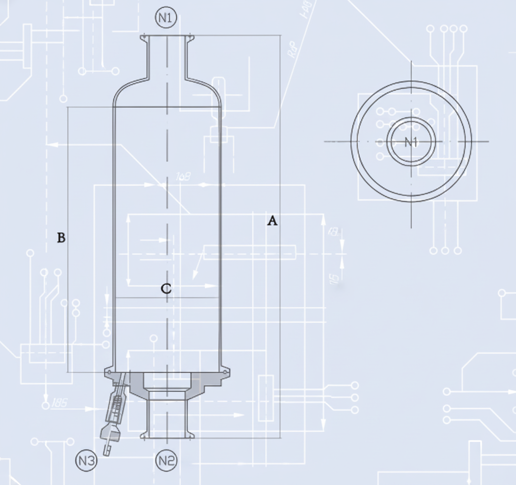 Sanitary Stainless Steel Ventilation Filter Housing