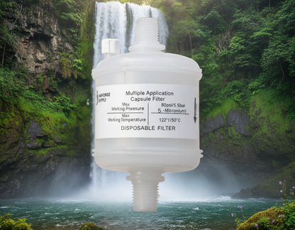 Hydrophilic White Capsule Filter (PTFE)